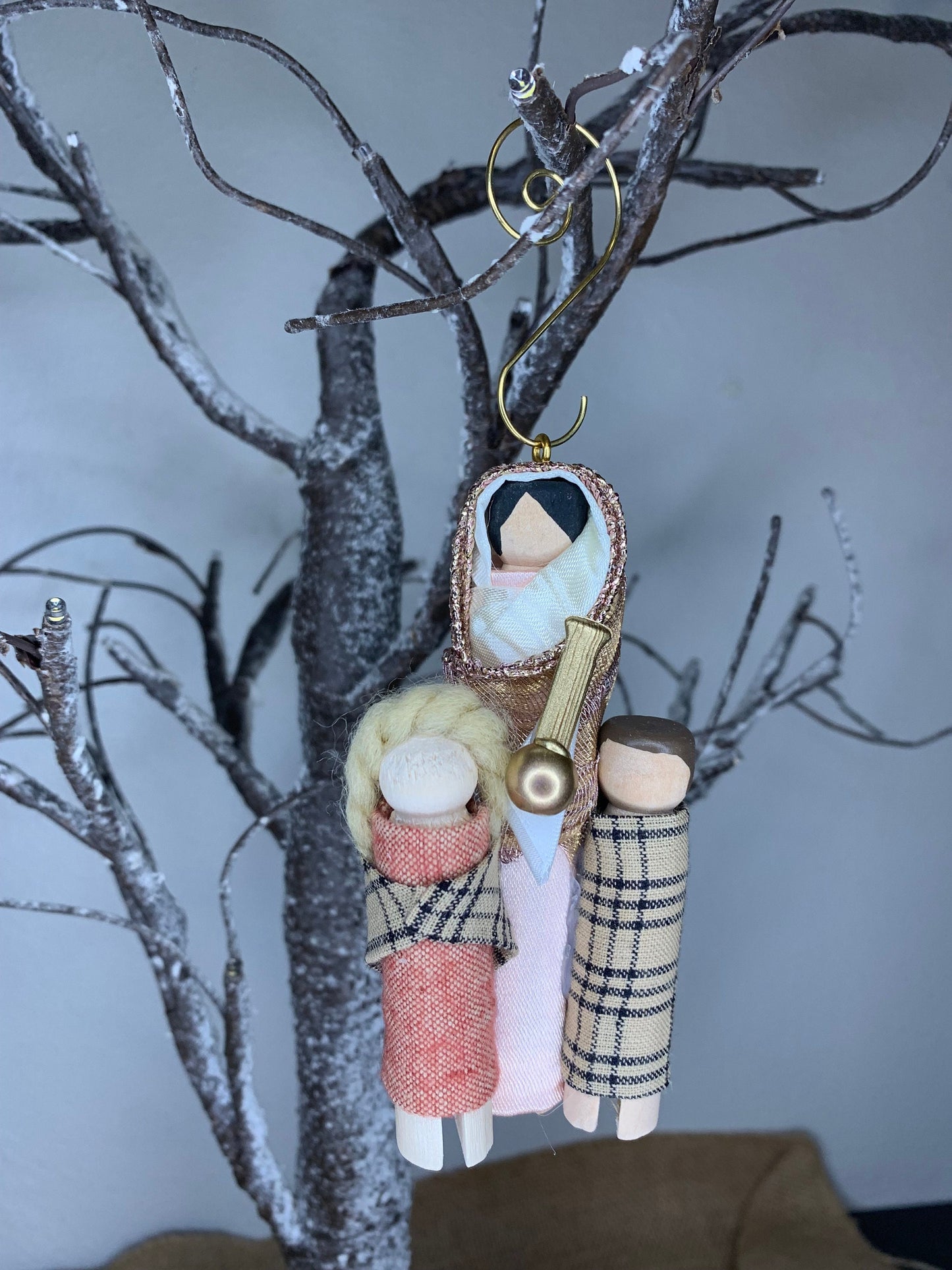 St. Sophia Wooden Doll Ornament
