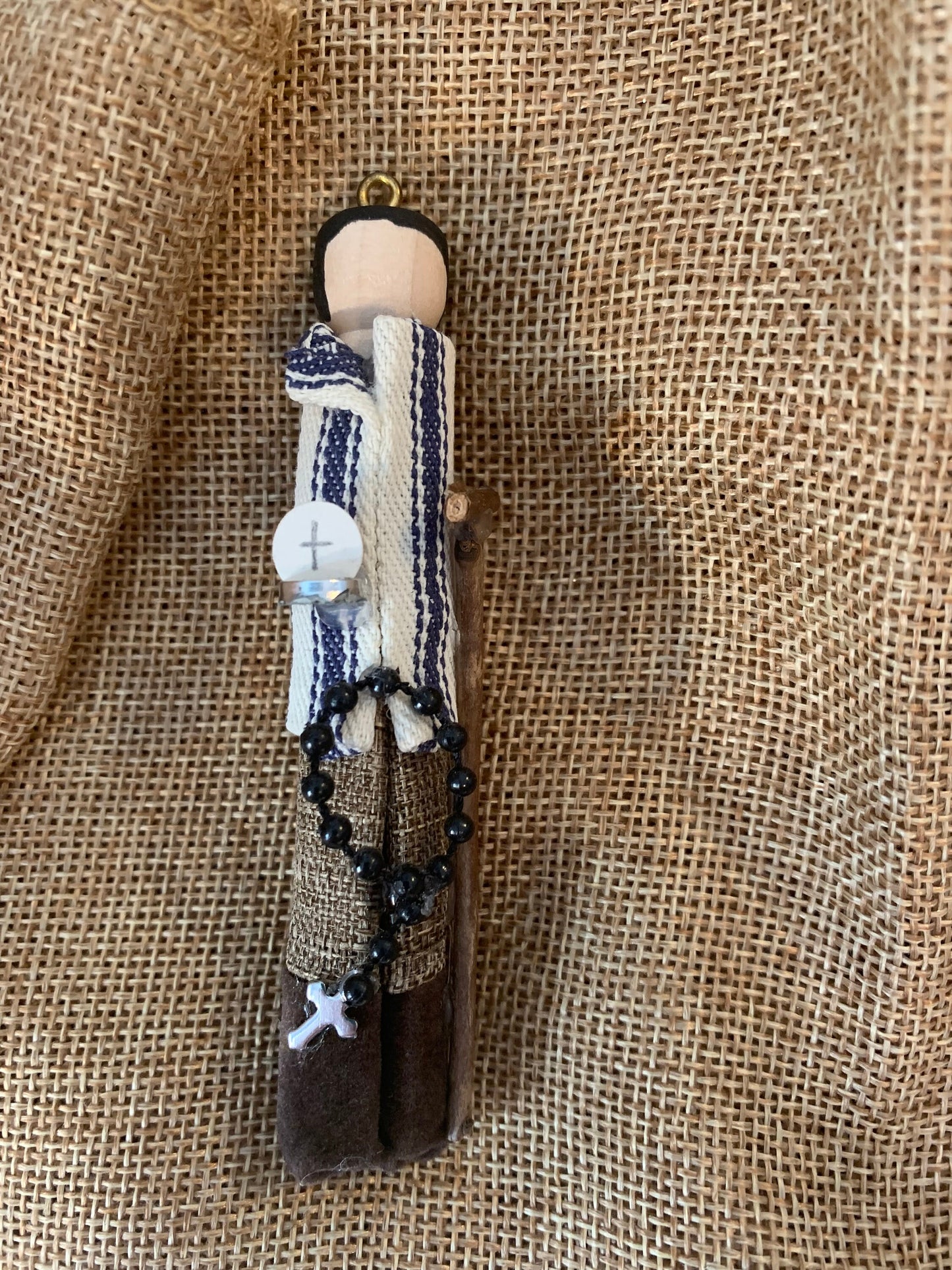 Blessed Pier Giorgio Frassati Wooden Doll Ornament