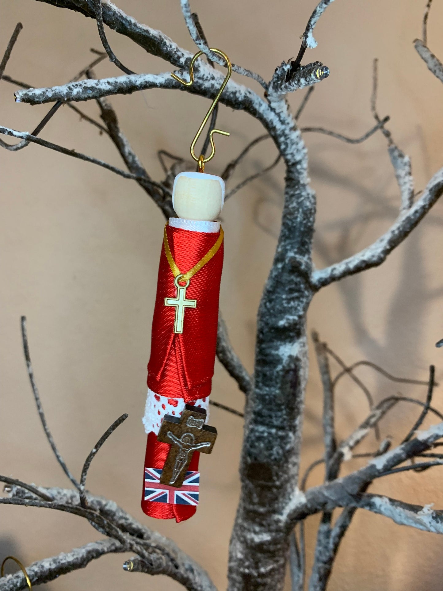 St. John Henry Newman Wooden Doll Ornament