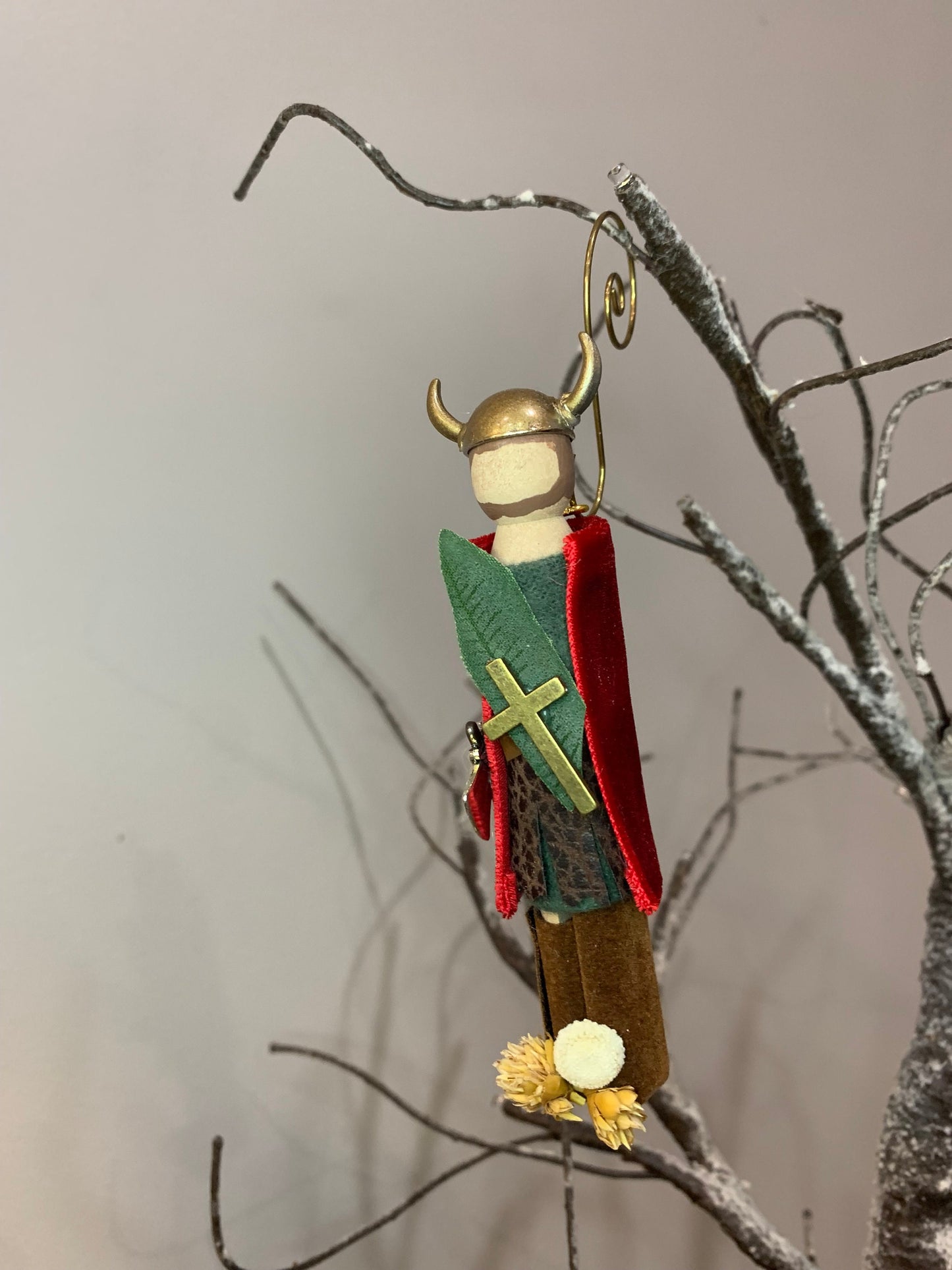 St. Magnus Erlendsson Wooden Doll Ornament